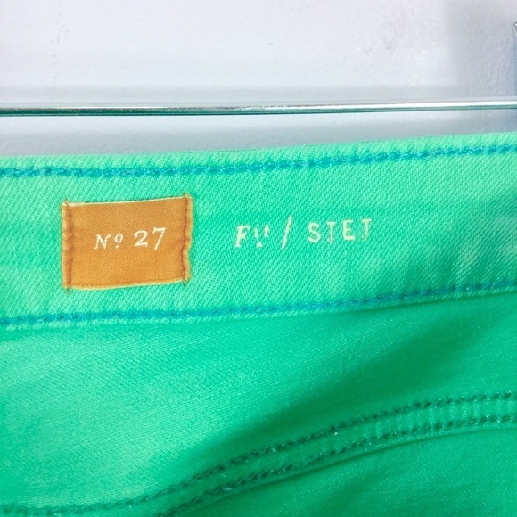 PILCRO and the Letterpress Cropped Jeans Aqua Size 27 - Picture 5 of 8